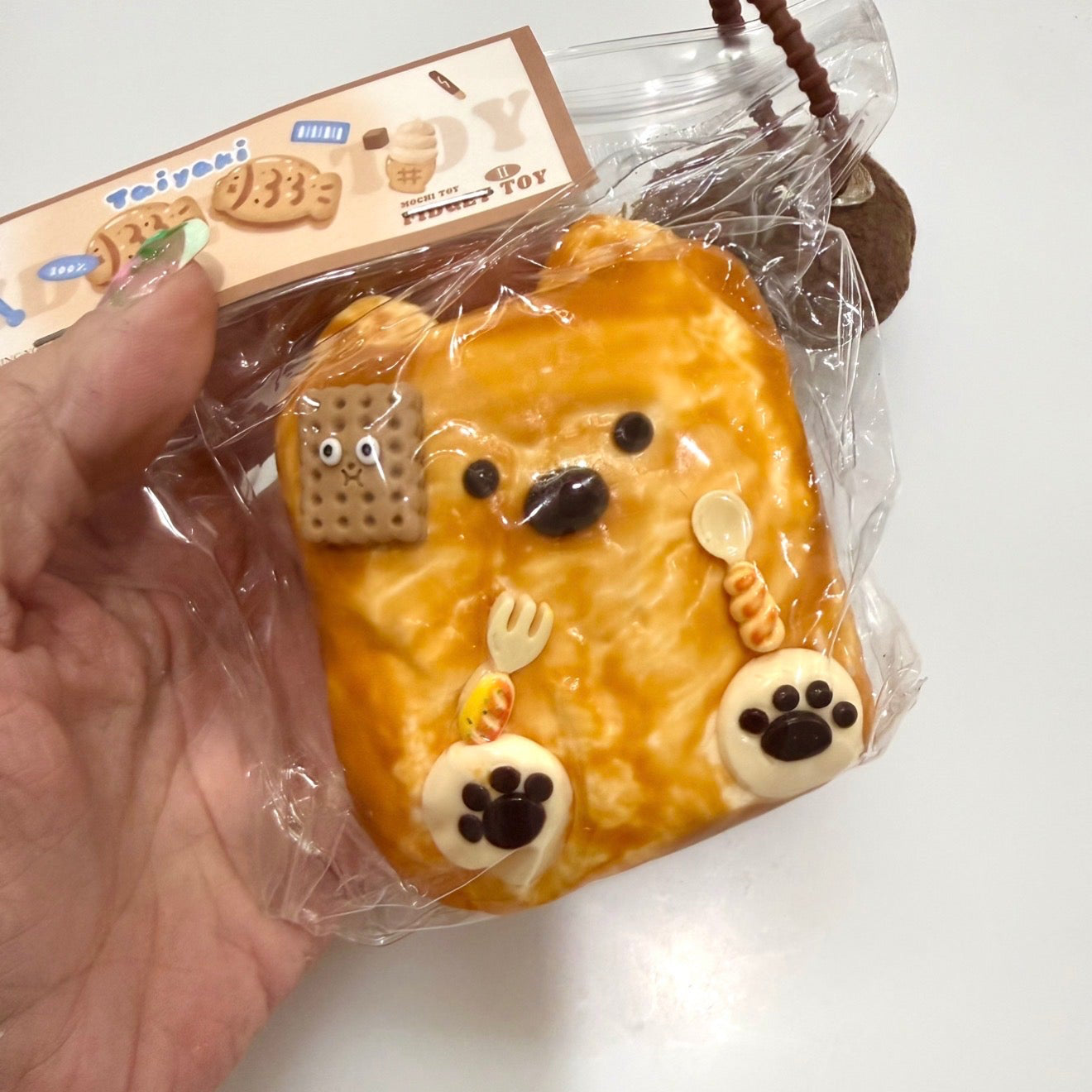 Snack Time Bear- Luxury Taba