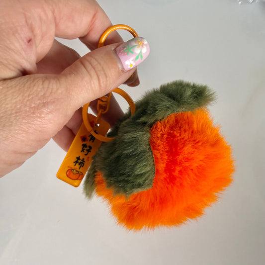 Lucky Persimmon keychain