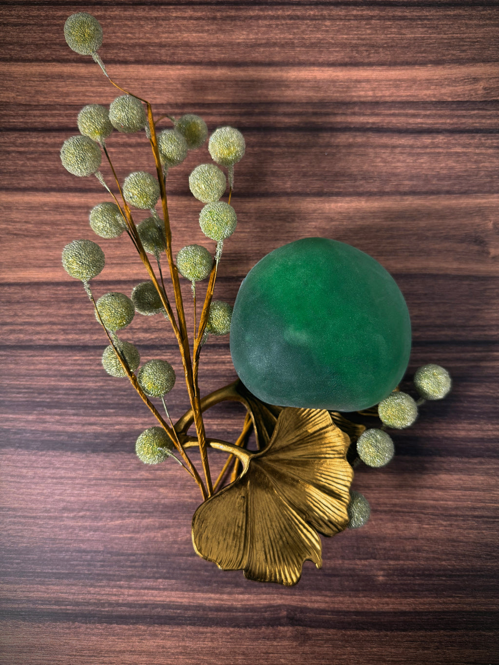 Jumbo Candied Dew Drop- Evergreen