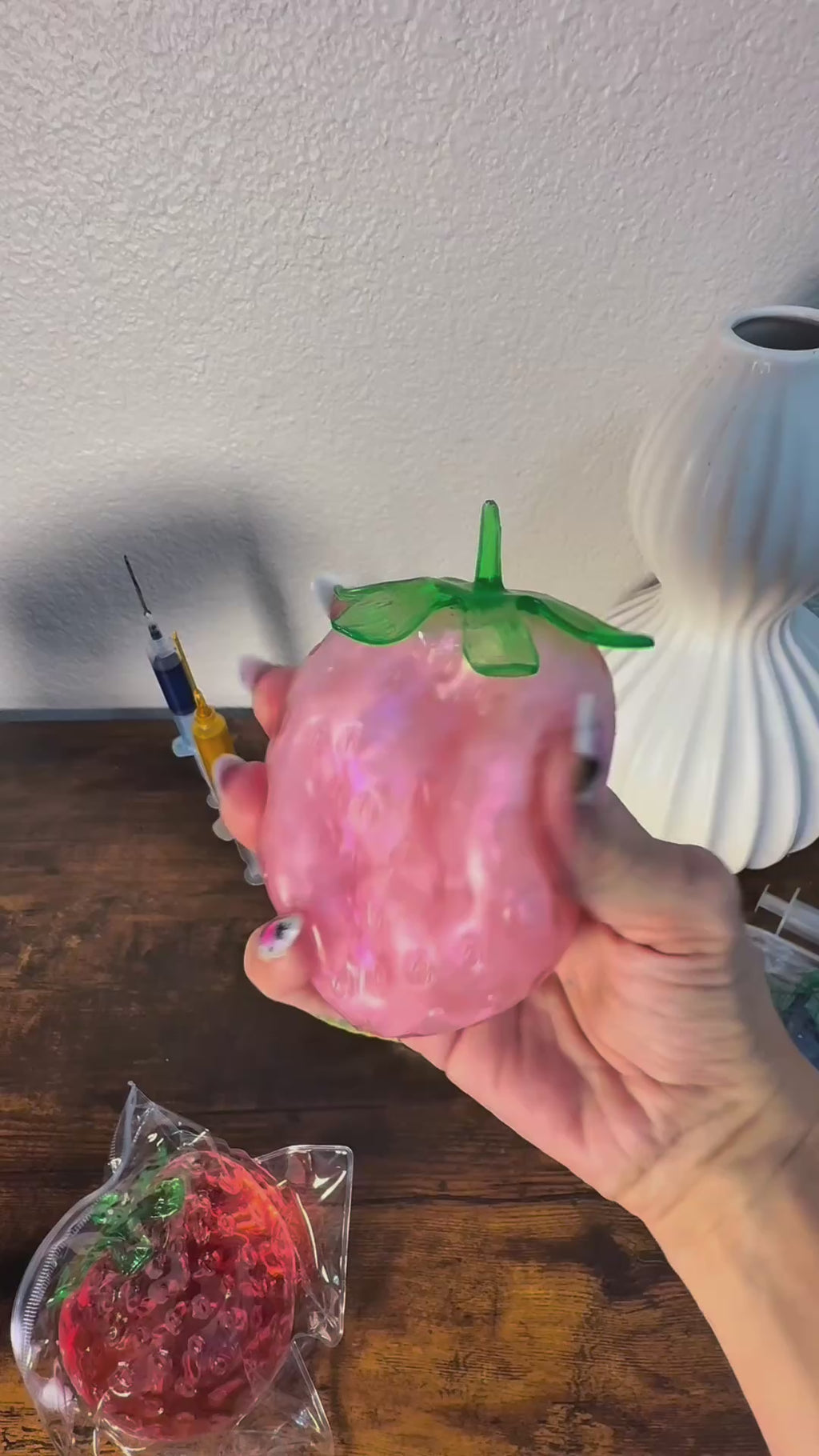 Glass Berries - limited edition Pink Opal